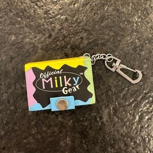 Y2K Milky Gear Notebook Keychain